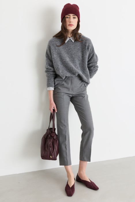 Bicolor-Pullover - Intrend
