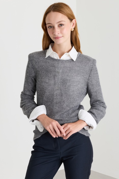 Maglia a coste inglesi - Intrend