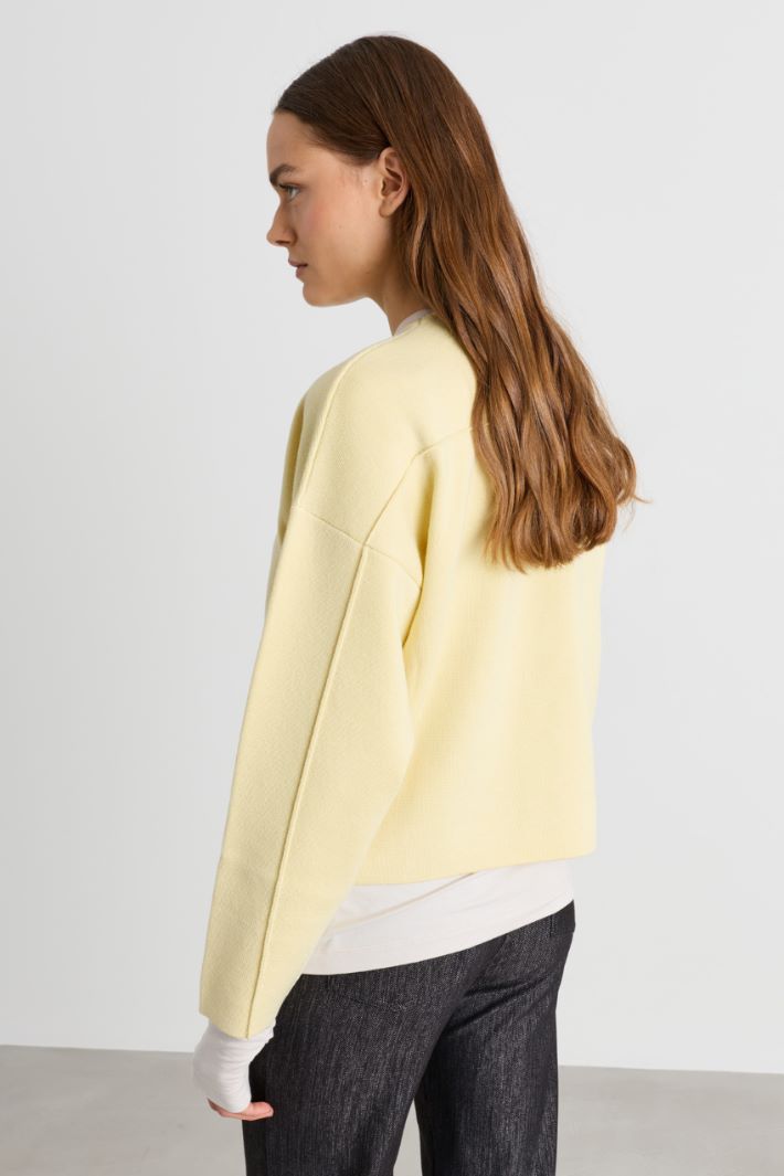 Maglia a spalla scesa - GIALLO - Intrend - 4