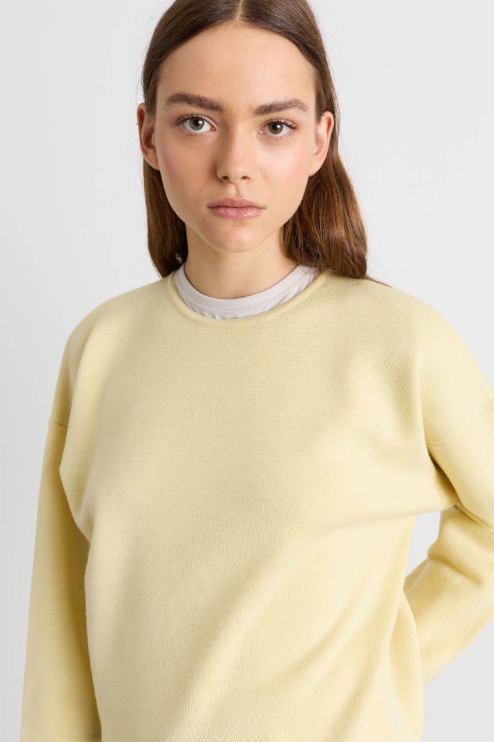 Maglia a spalla scesa - GIALLO - Intrend - 3
