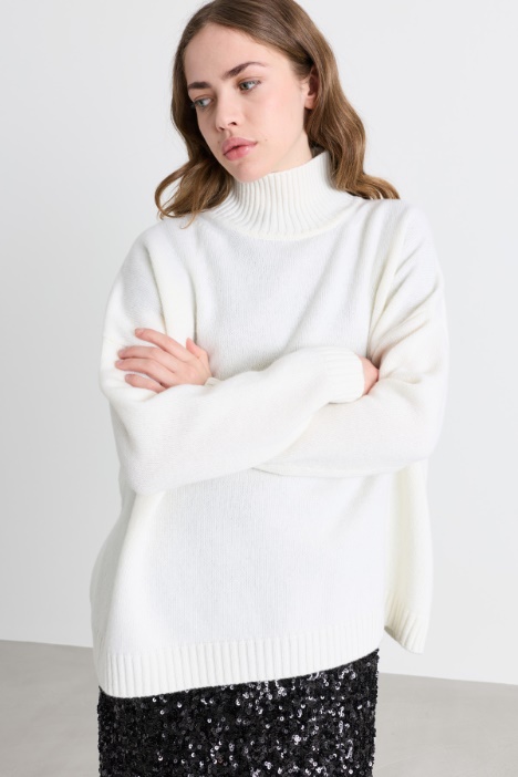 Pull oversize à col cratère - Intrend