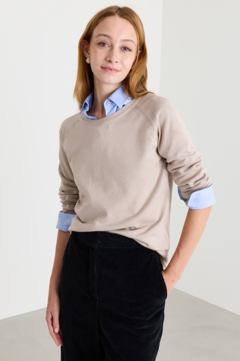 Maglia con manica raglan - Intrend