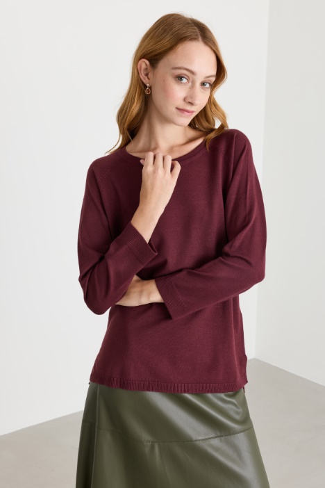 Maglia con manica raglan - Intrend