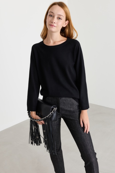 Maglia con manica raglan - Intrend
