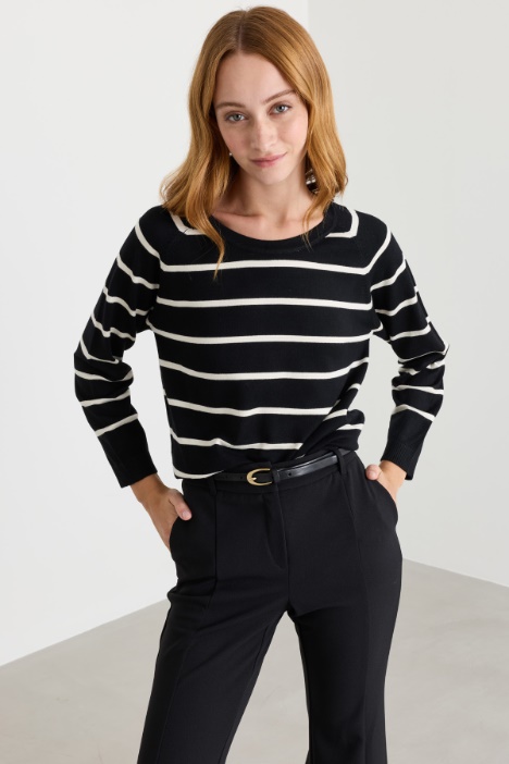 Maglia con manica raglan - Intrend