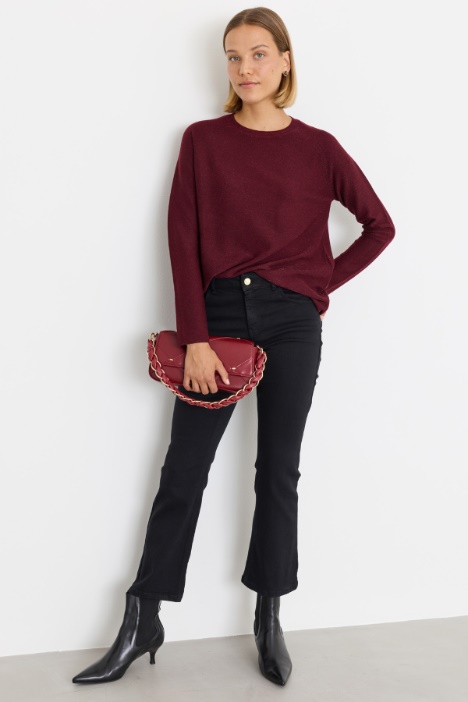 Weicher Pullover mit Raglanärmeln - Intrend