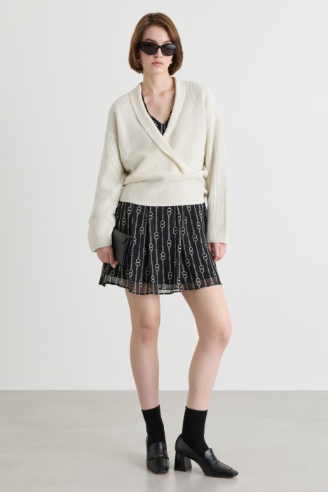 Maglia con scollo incrociato - Intrend