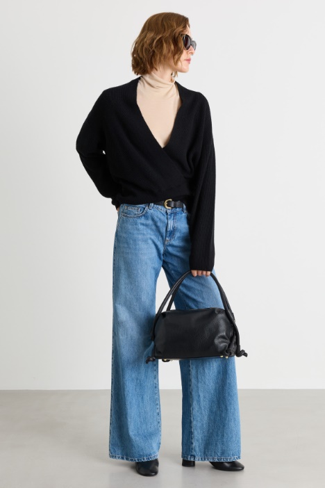 Maglia con scollo incrociato - Intrend