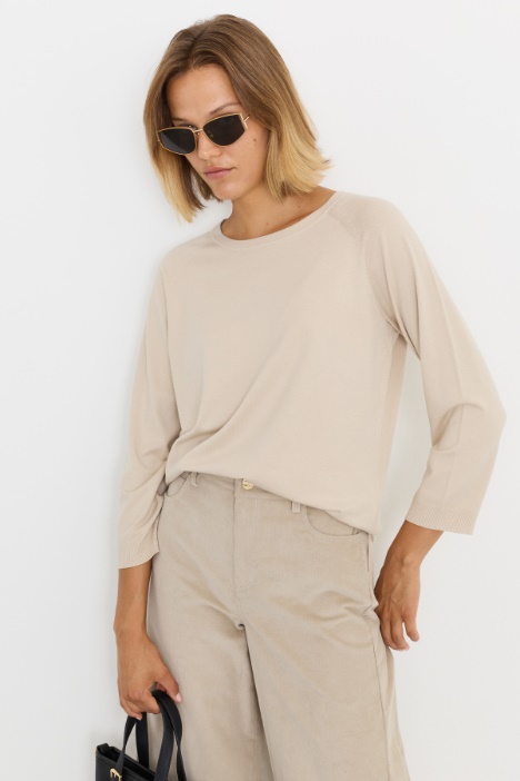 Maglia con manica raglan - Intrend
