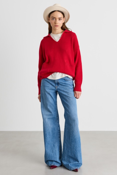 Pullover mit Taschen - Intrend