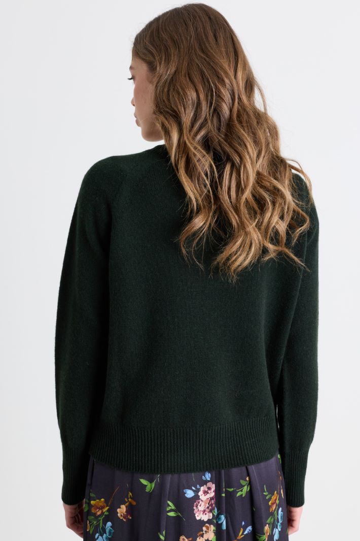 Crew-neck jumper - BLACK - Intrend - 4