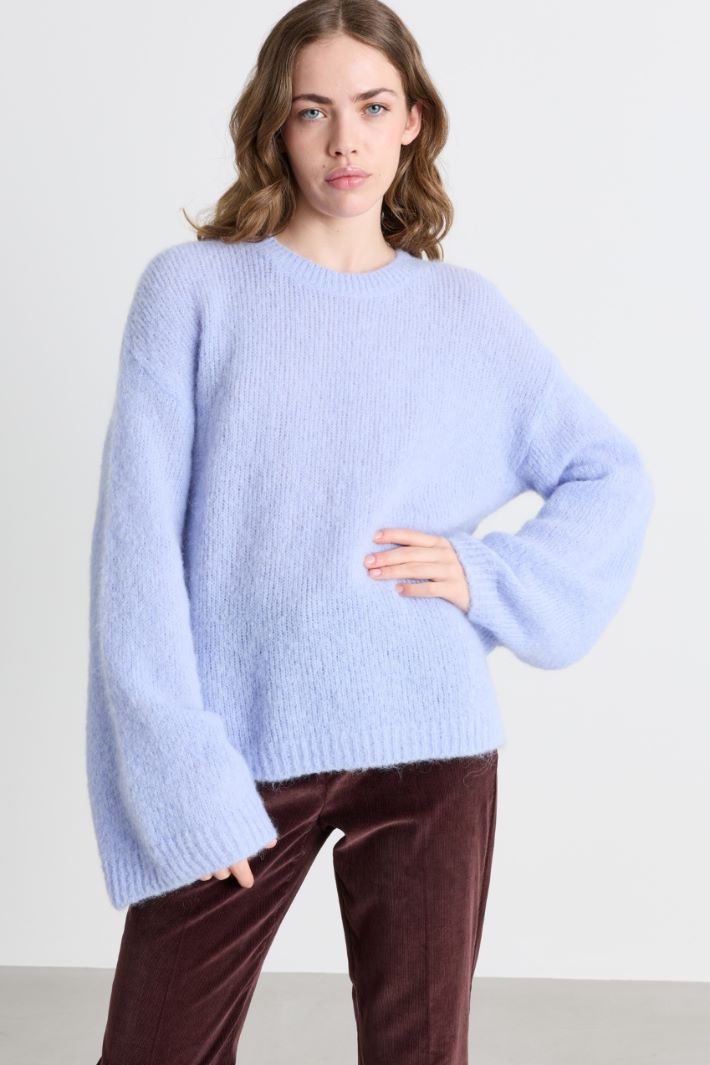 Pull à manches larges - BLEU CLAIR - Intrend - 2