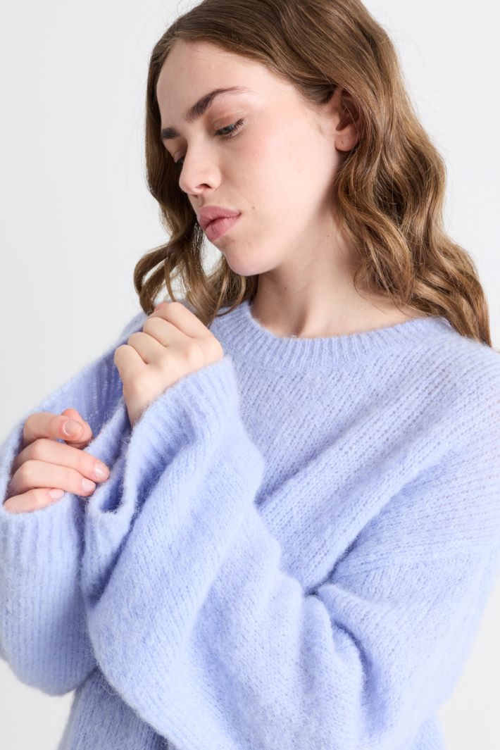 Pull à manches larges - BLEU CLAIR - Intrend - 3