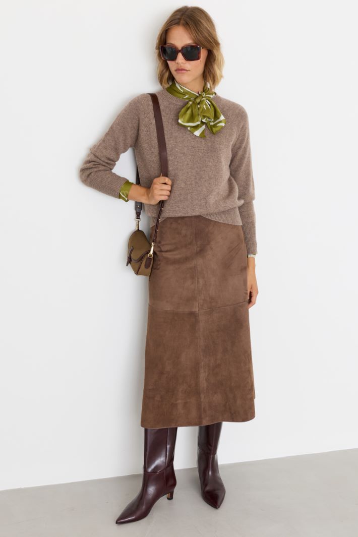 Pull à manches raglan - BEIGE - Intrend