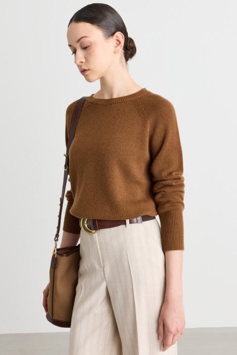 Raglan-sleeve jumper - Intrend