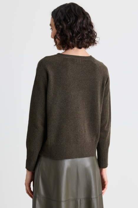 Maglia in lana e cashmere