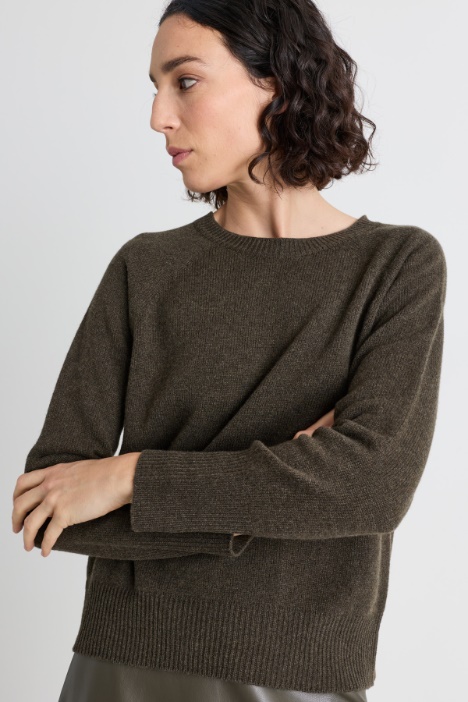Maglia in lana e cashmere