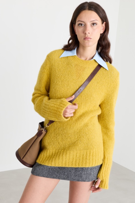 Extra-long sleeve jumper - Intrend