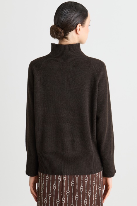 Maglia con collo alto