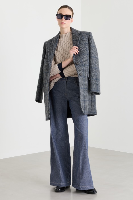 Zopfstrickpullover in Boxy-Passform - Intrend