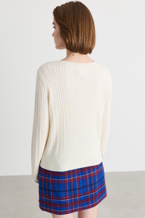 Maglia a trecce