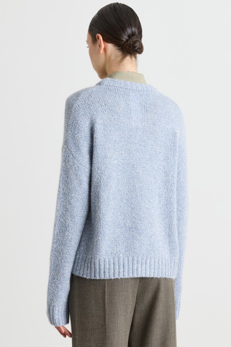 Maglia con paillettes