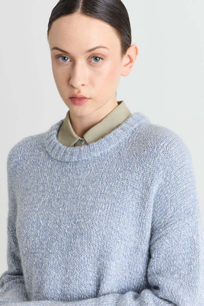 Pullover mit Pailletten - HELLBLAU - Intrend - 3