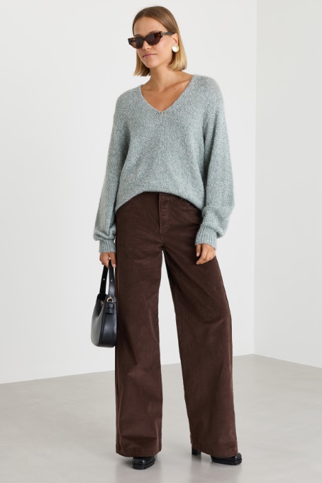Maglia con micro-paillettes - Intrend