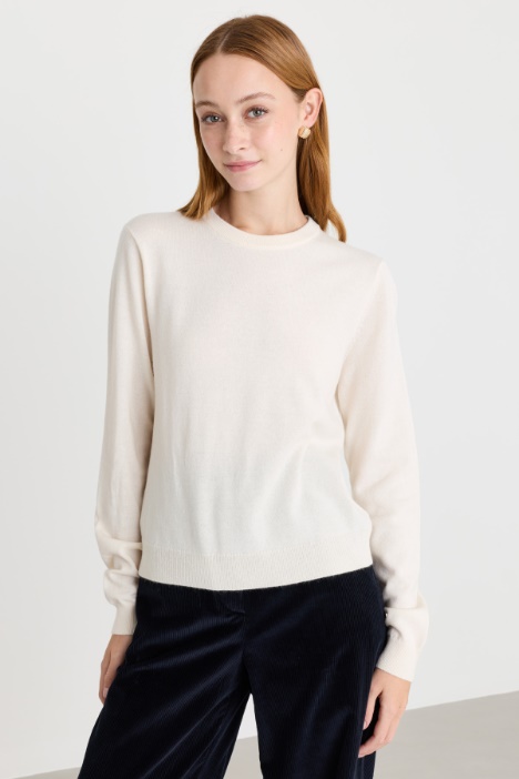 Maglia con scollo tondo - Intrend