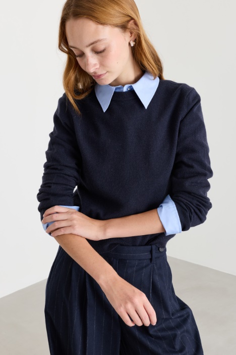 Maglia con scollo tondo - Intrend