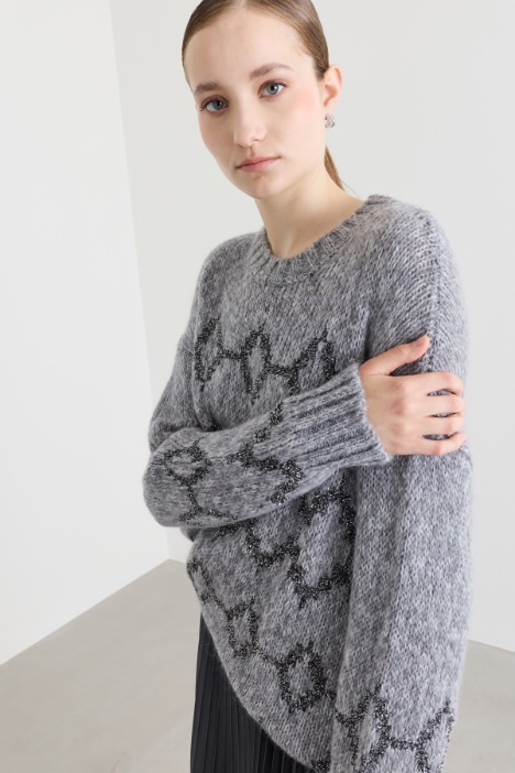 Maglia jacquard