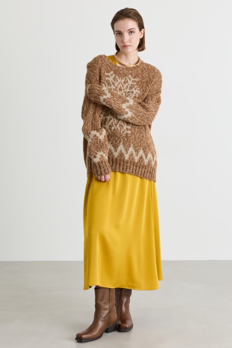 Maglia jacquard - Intrend