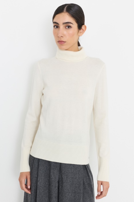 Lightweight roll-neck jumper - Intrend