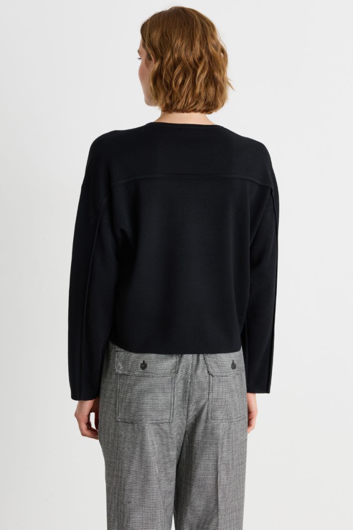 Jersey de pura lana - NEGRO - Intrend - 4