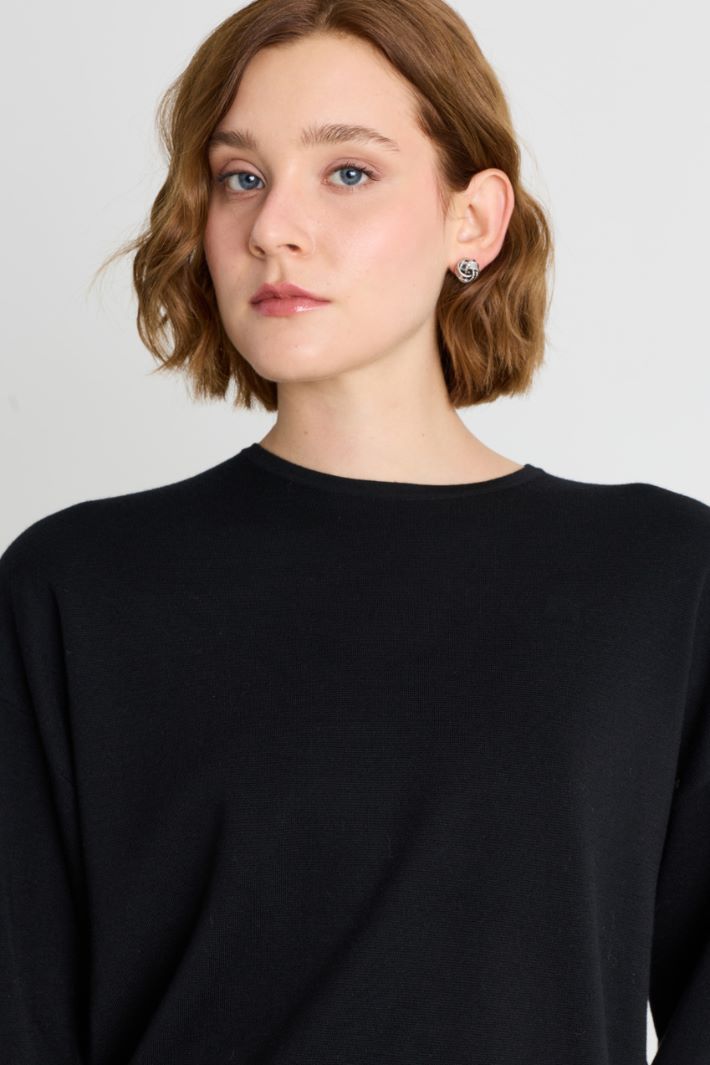 Jersey de pura lana - NEGRO - Intrend - 3