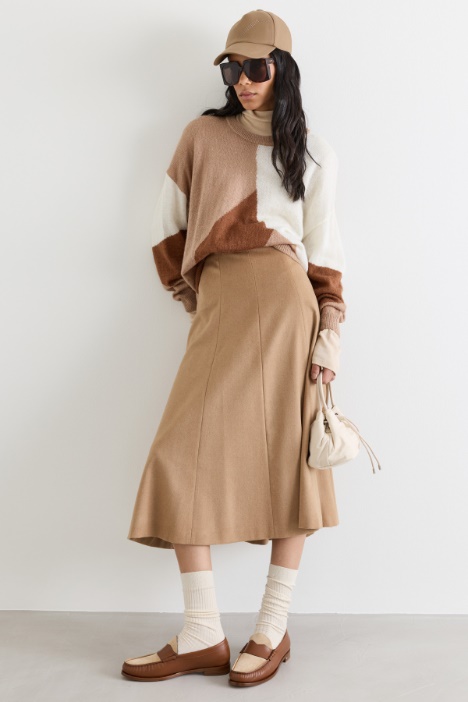 Jersey con intarsia jacquard - Intrend