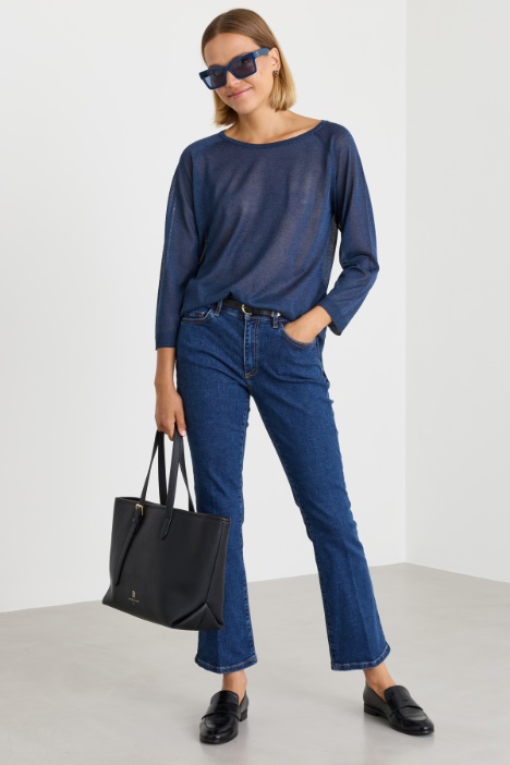 Maglia con manica raglan - Intrend