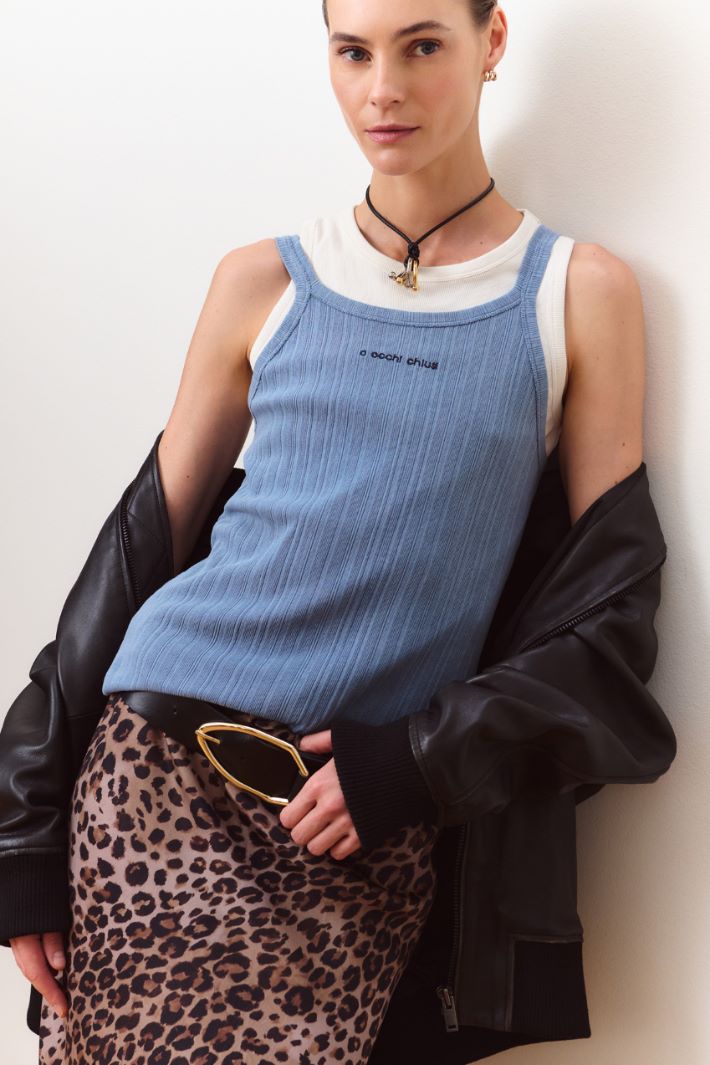Bomber a spalla scesa - NERO - Intrend - 6