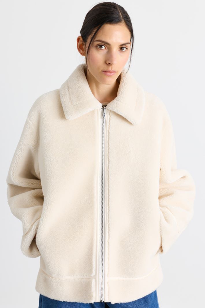 Reversible jacket - WHITE - Intrend - 2