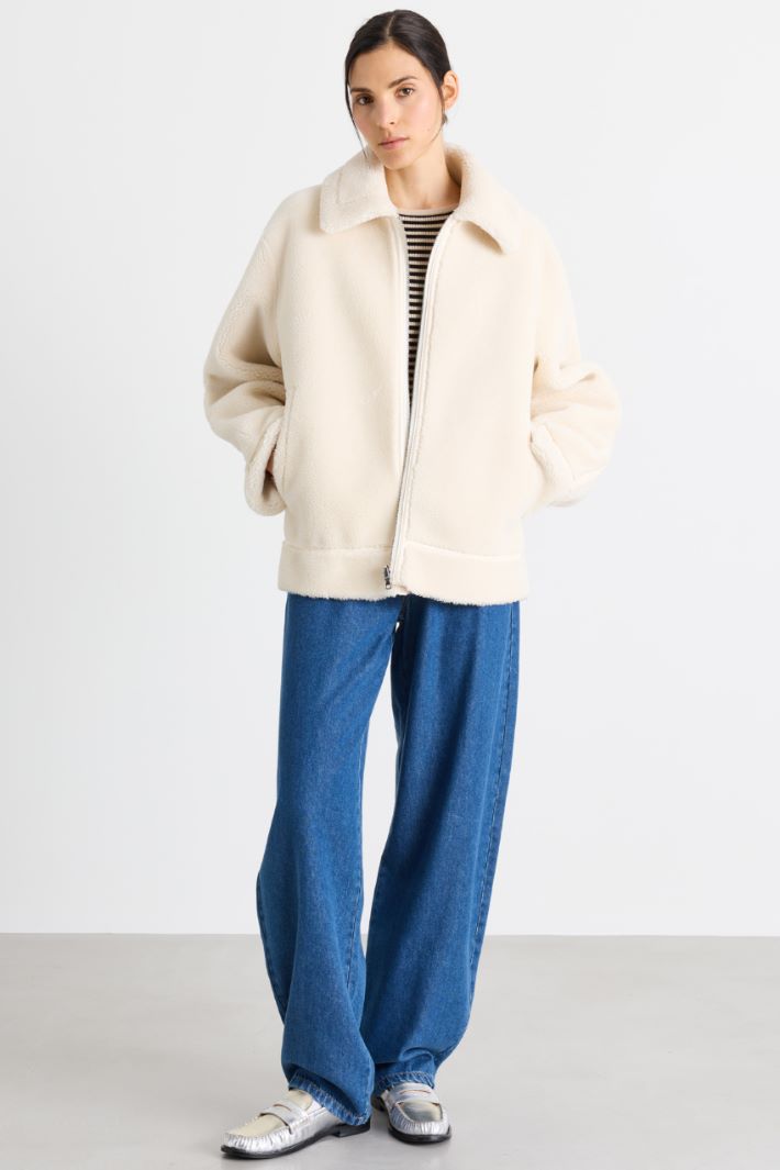 Reversible jacket - WHITE - Intrend