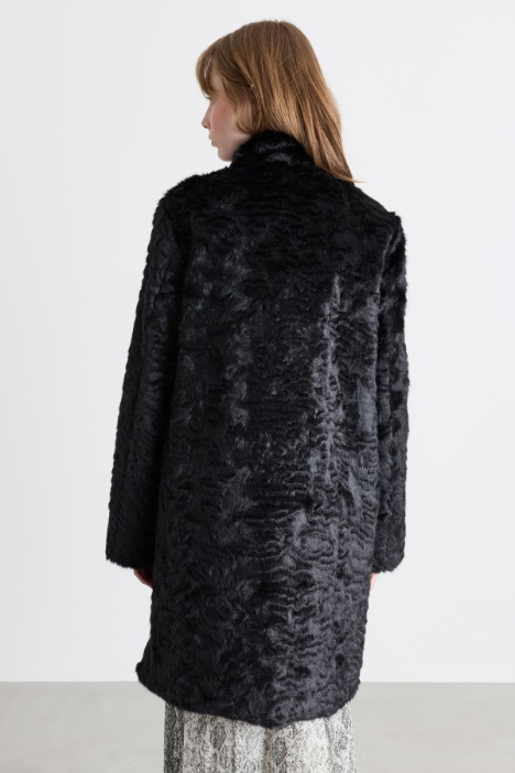 Cappotto in tessuto morbido