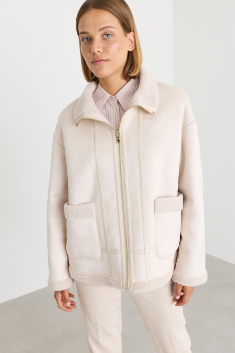 Soft and Warm Reversible Jacket - Intrend