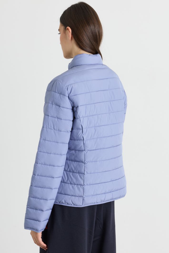 Lightweight padded jacket - LIGHT BLUE - Intrend - 4