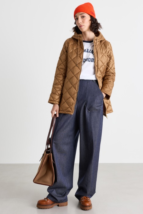 Hooded padded jacket - Intrend