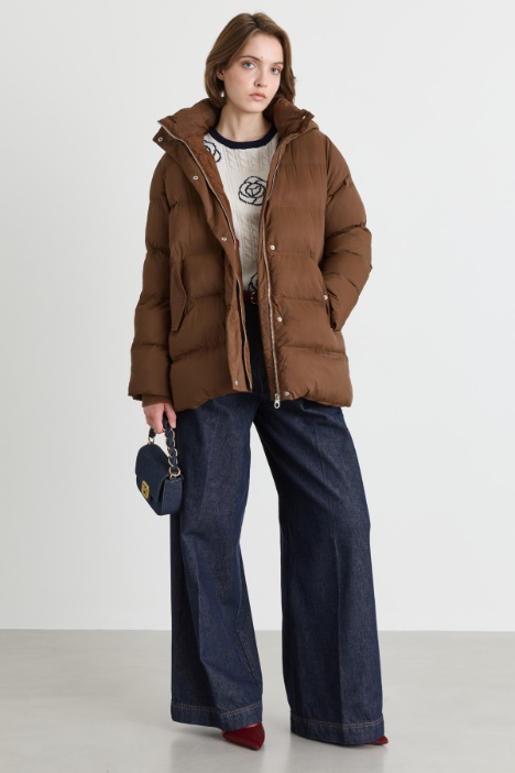 Hooded padded jacket - Intrend