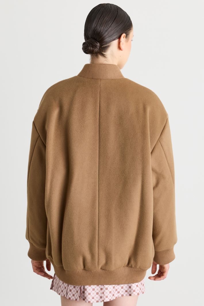 Bomber imbottito con patch - CAMMELLO - Intrend - 4