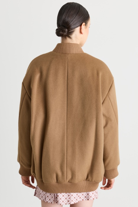 Bomber imbottito con patch