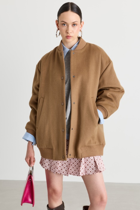 Bomber imbottito con patch