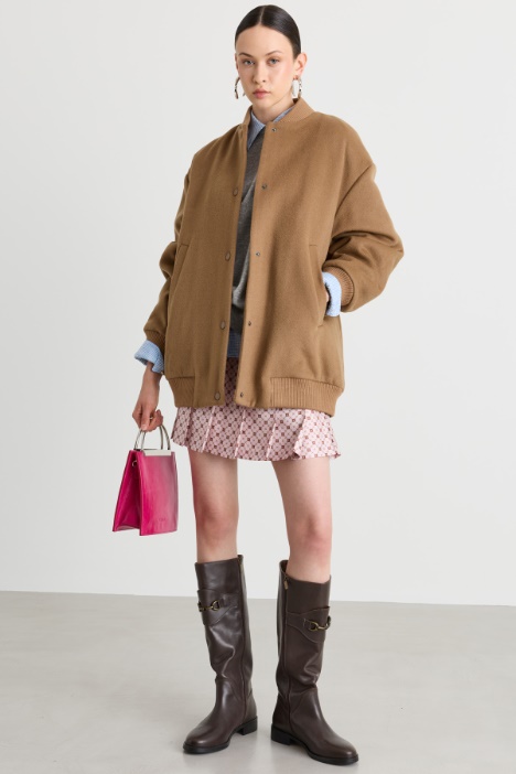 Bomber imbottito con patch - Intrend