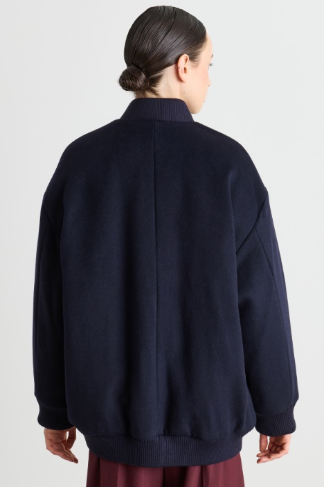 Bomber imbottito con patch